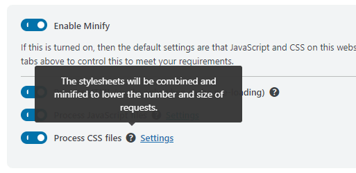 Stylesheet will be combined alert